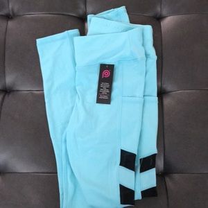 PopFit leggings with side mesh detailing